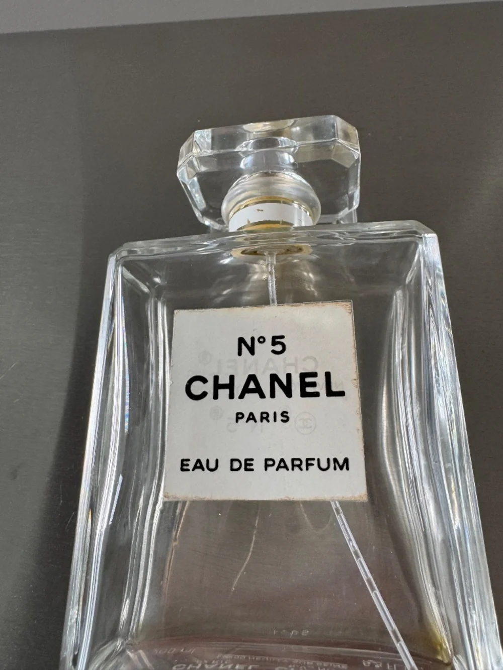 Chanel No 5 Empty 200ml Perfume Bottle